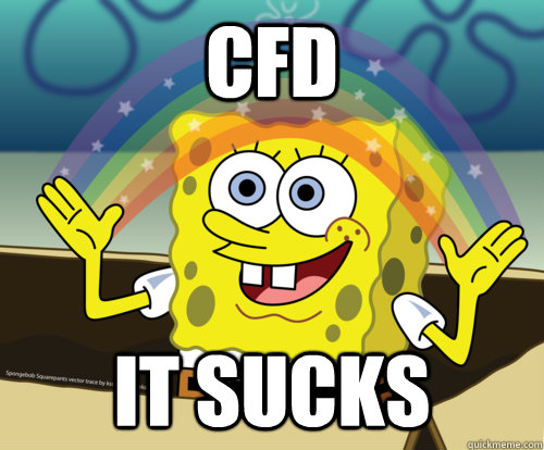 CFD it sucks  Spongebob rainbow