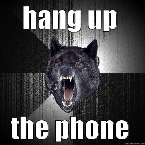 HANG UP THE PHONE Insanity Wolf