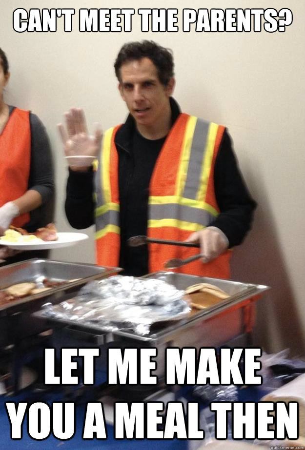 Can't Meet the Parents? Let me make you a meal then  Good Guy Ben Stiller