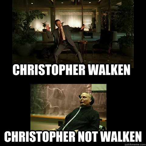 Christopher Walken Christopher not walken - Christopher Walken Christopher not walken  Christopher Not Walken