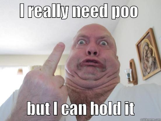       I REALLY NEED POO                  BUT I CAN HOLD IT         Misc