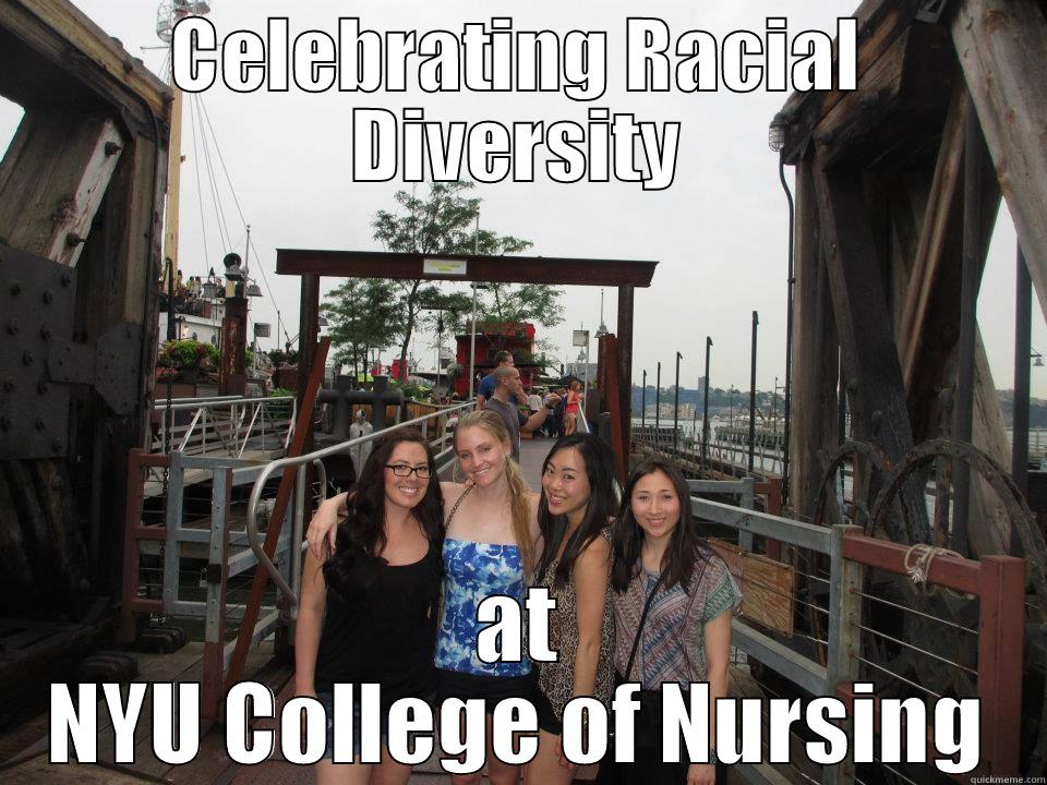 LOL NYU COLLEGE OF NURSING IS A JOKE - CELEBRATING RACIAL DIVERSITY AT NYU COLLEGE OF NURSING Socially Awkward Penguin