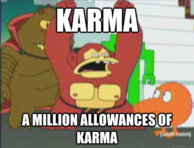 Karma A Million Allowances of Karma  Futurama DK