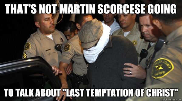 That's not martin scorcese going To talk about 