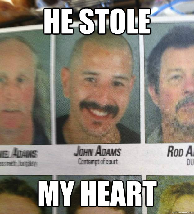 He stole My heart  