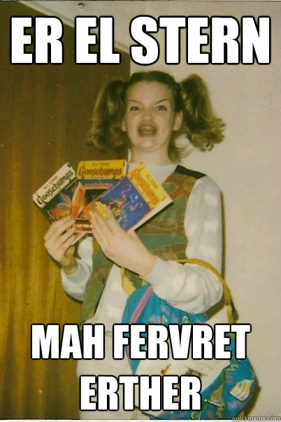 er el stern mah fervret erther  BERKS