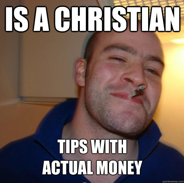 Is a christian tips with 
actual money - Is a christian tips with 
actual money  Misc