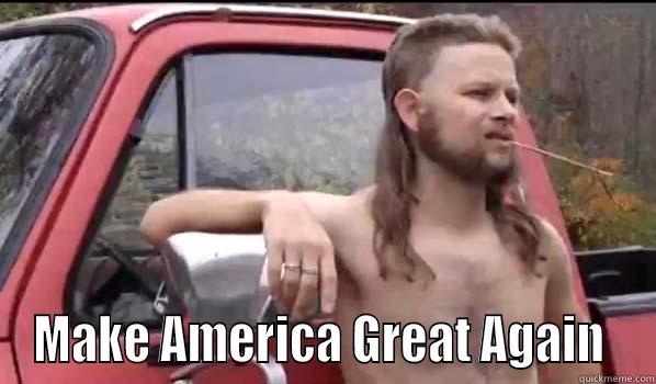  MAKE AMERICA GREAT AGAIN  Almost Politically Correct Redneck