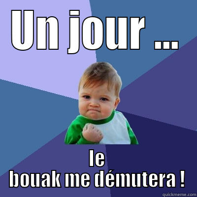 UN JOUR ... LE BOUAK ME DÉMUTERA ! Success Kid