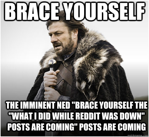 brace yourself the imminent ned 