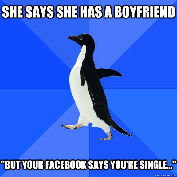 She says she has a boyfriend 