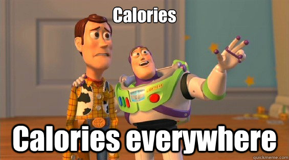 Calories Calories everywhere - Calories Calories everywhere  lambdas everywhere