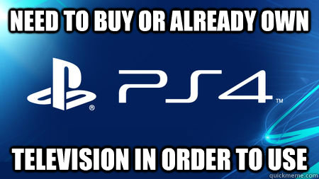 Need to buy or already own Television in order to use  