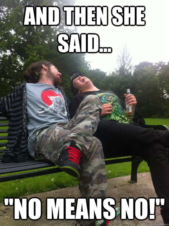 And then she said... 