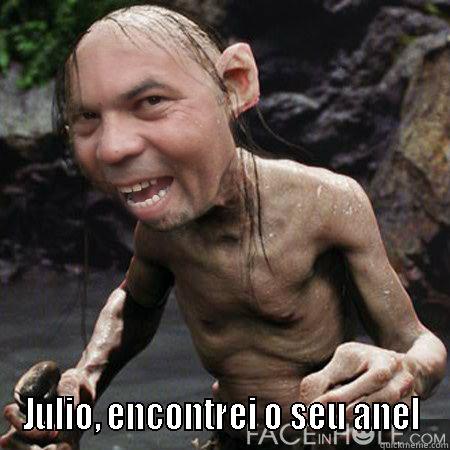  JULIO, ENCONTREI O SEU ANEL Sudden Clarity Clarence