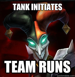 Tank Initiates TEAM RUNS  League of Legends