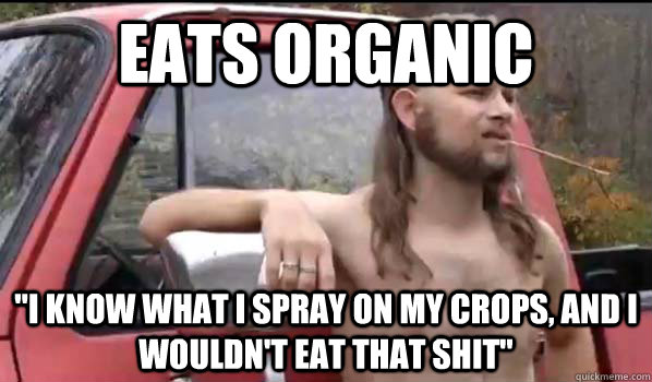 Eats organic 