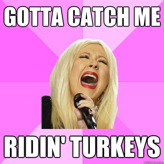 Gotta catch me  Ridin' Turkeys  Wrong Lyrics Christina