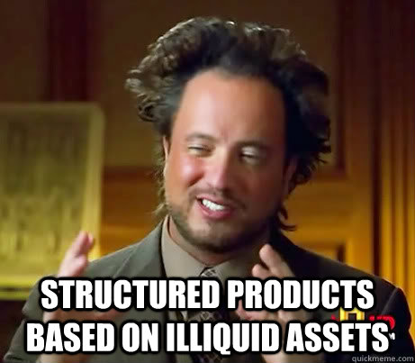  Structured products based on illiquid assets -  Structured products based on illiquid assets  Asians