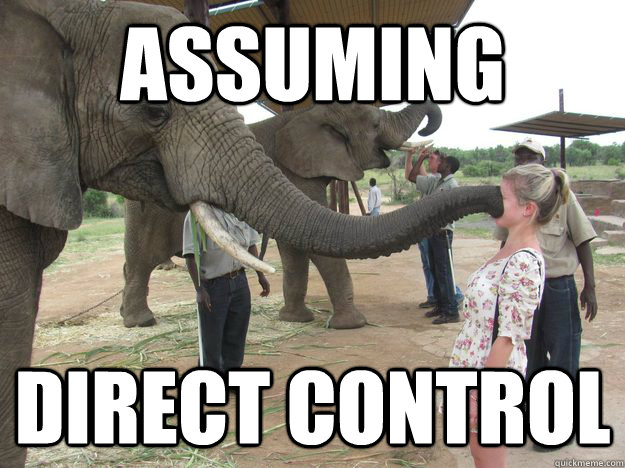 ASSUMING DIRECT CONTROL - ASSUMING DIRECT CONTROL  Assuming Direct Control