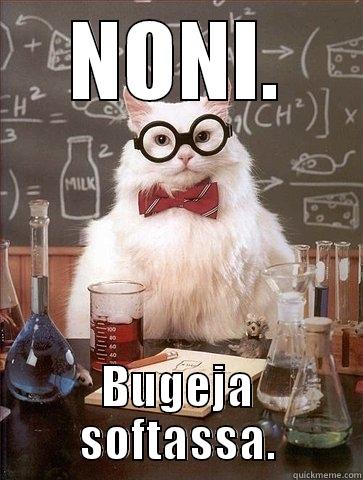 NONI. BUGEJA SOFTASSA. Chemistry Cat