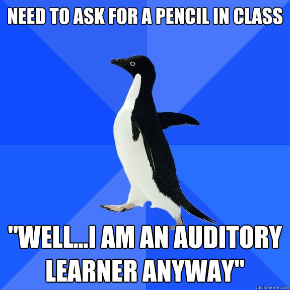 Need to ask for a pencil in class 