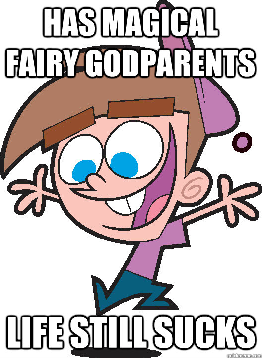 has magical fairy godparents life still sucks  Timmyturner