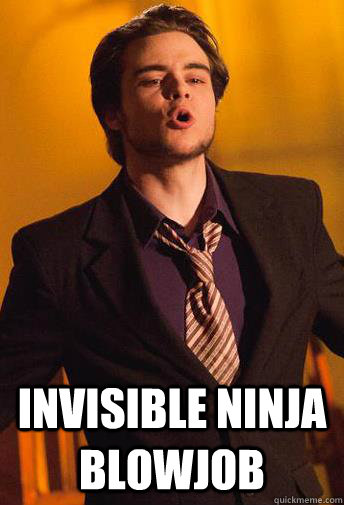  Invisible ninja blowjob -  Invisible ninja blowjob  Egressy Grof Tamas