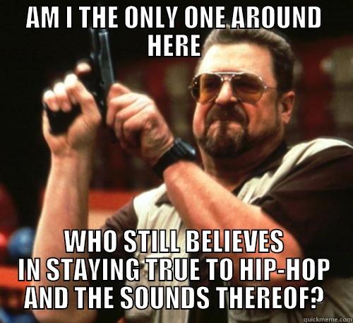 AM I THE ONLY ONE AROUND HERE WHO STILL BELIEVES IN STAYING TRUE TO HIP-HOP AND THE SOUNDS THEREOF? Am I The Only One Around Here