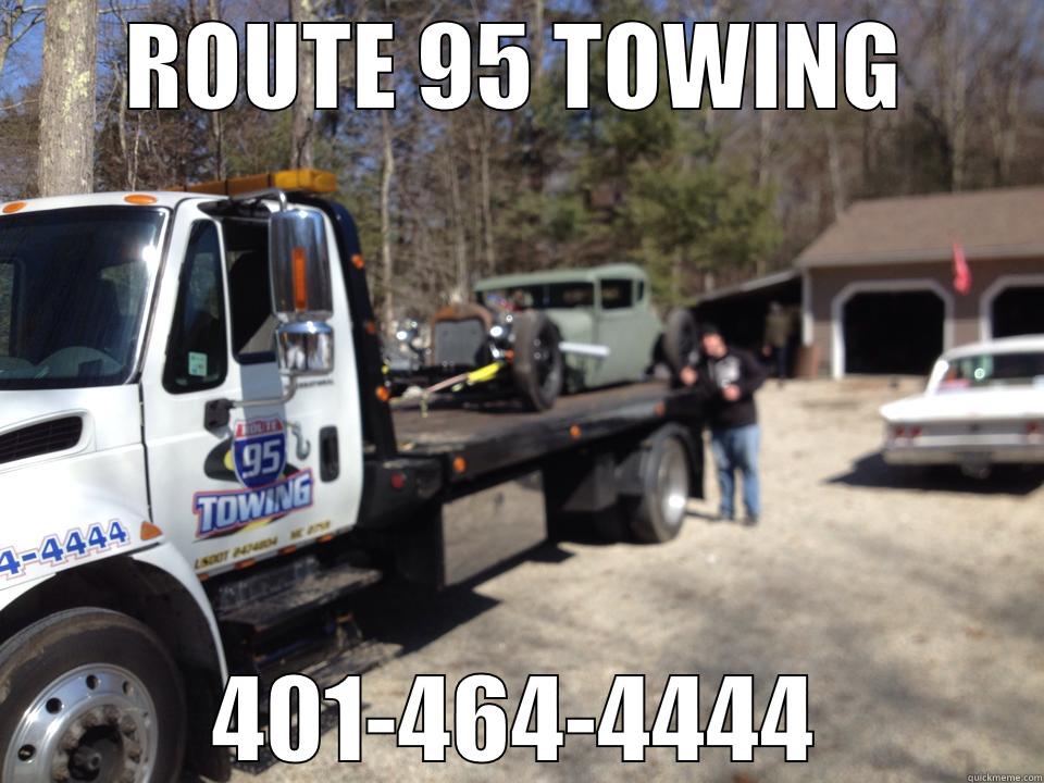 ROUTE 95 TOWING 401-464-4444 Misc