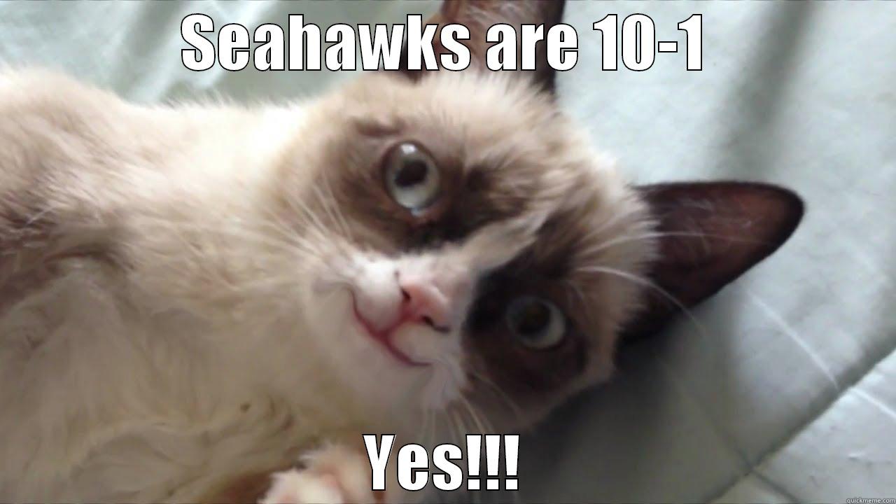 SEAHAWKS ARE 10-1 YES!!! Misc