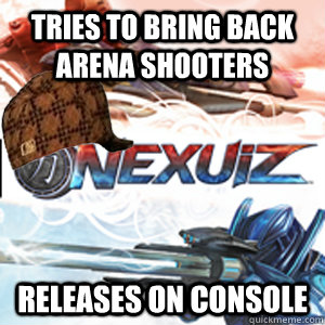 Tries to bring back arena shooters releases on console  