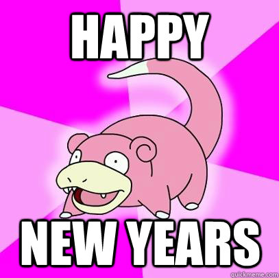 Happy New years  Slowpoke