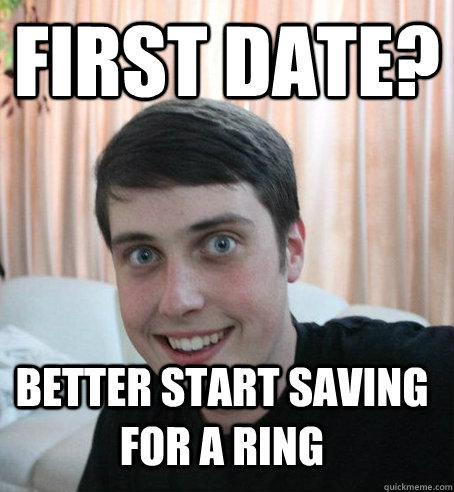 First Date? Better start saving for a ring - First Date? Better start saving for a ring  Misc