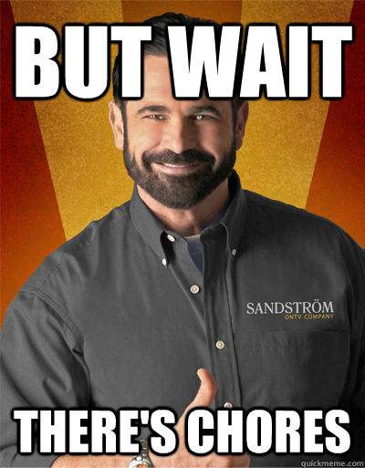 But Wait There's Chores  Billy Mays