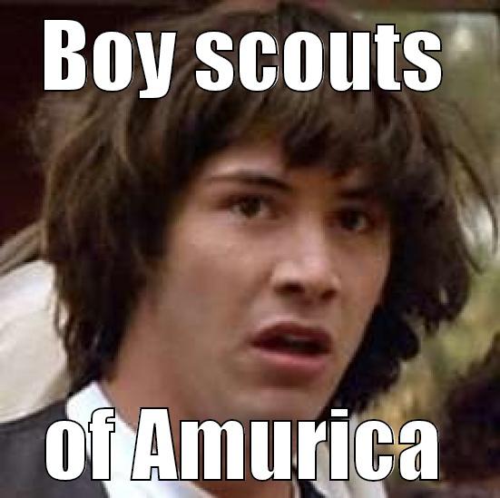 BOY SCOUTS OF AMURICA conspiracy keanu