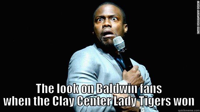  THE LOOK ON BALDWIN FANS WHEN THE CLAY CENTER LADY TIGERS WON Misc