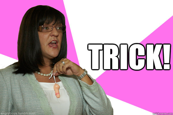 Trick!  Jen Okazaki