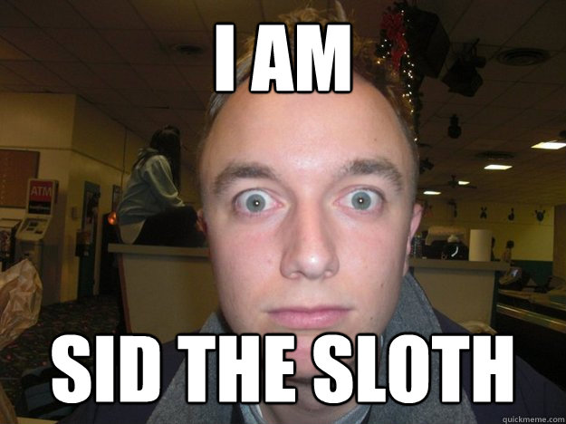I am Sid the sloth - I am Sid the sloth  Withiwang