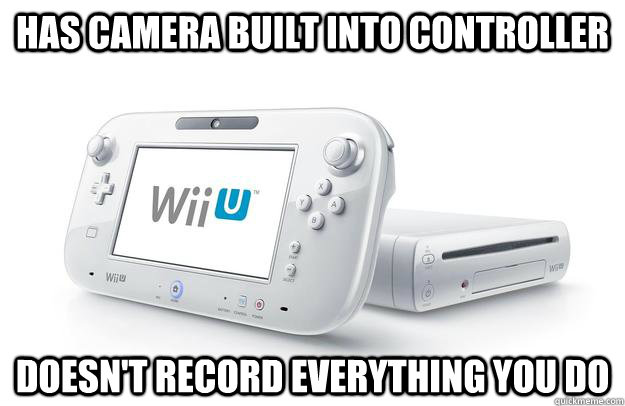 Has Camera Built into controller Doesn't record everything you do  