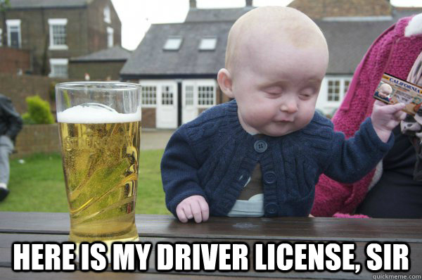  here is my driver license, sir -  here is my driver license, sir  Misc