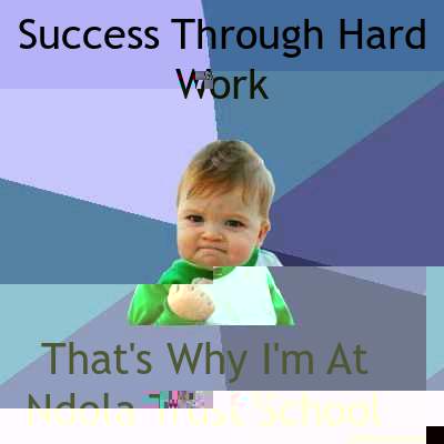 Success Through Hard Work That's Why I'm At Ndola Trust School   Success Kid