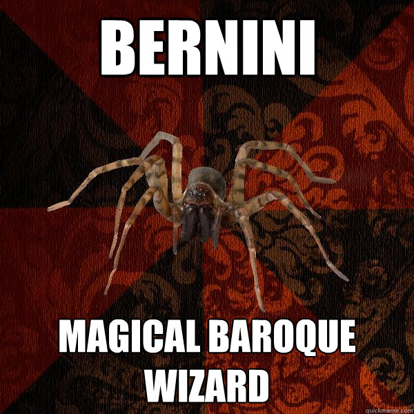bernini magical baroque wizard - bernini magical baroque wizard  Fuck Yeah Art History Arachnid