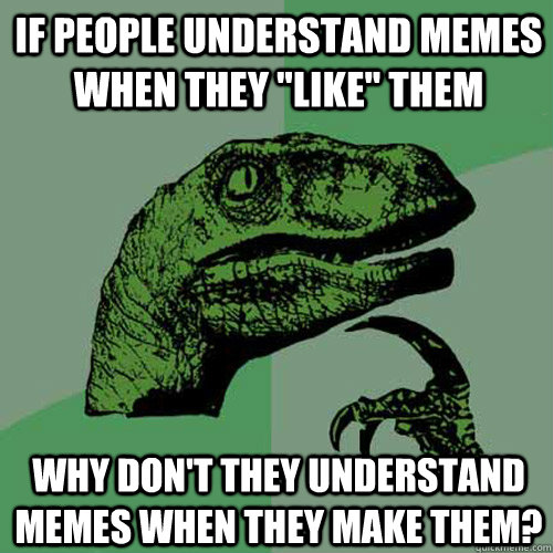 If people understand memes when they 