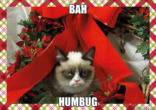 bah humbug - bah humbug  A Grumpy Cat Christmas