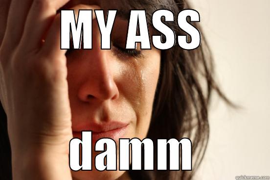 MY ASS DAMM First World Problems