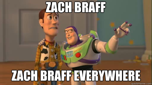 Zach Braff Zach Braff everywhere  Everywhere