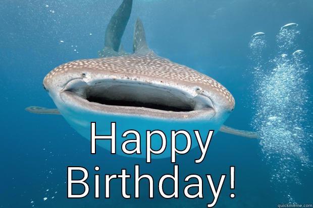 Smiling Whale Shark -  HAPPY BIRTHDAY! Misc