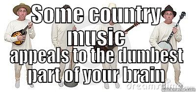 SOME COUNTRY MUSIC APPEALS TO THE DUMBEST PART OF YOUR BRAIN Misc