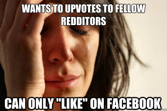 Wants to upvotes to fellow Redditors can only 